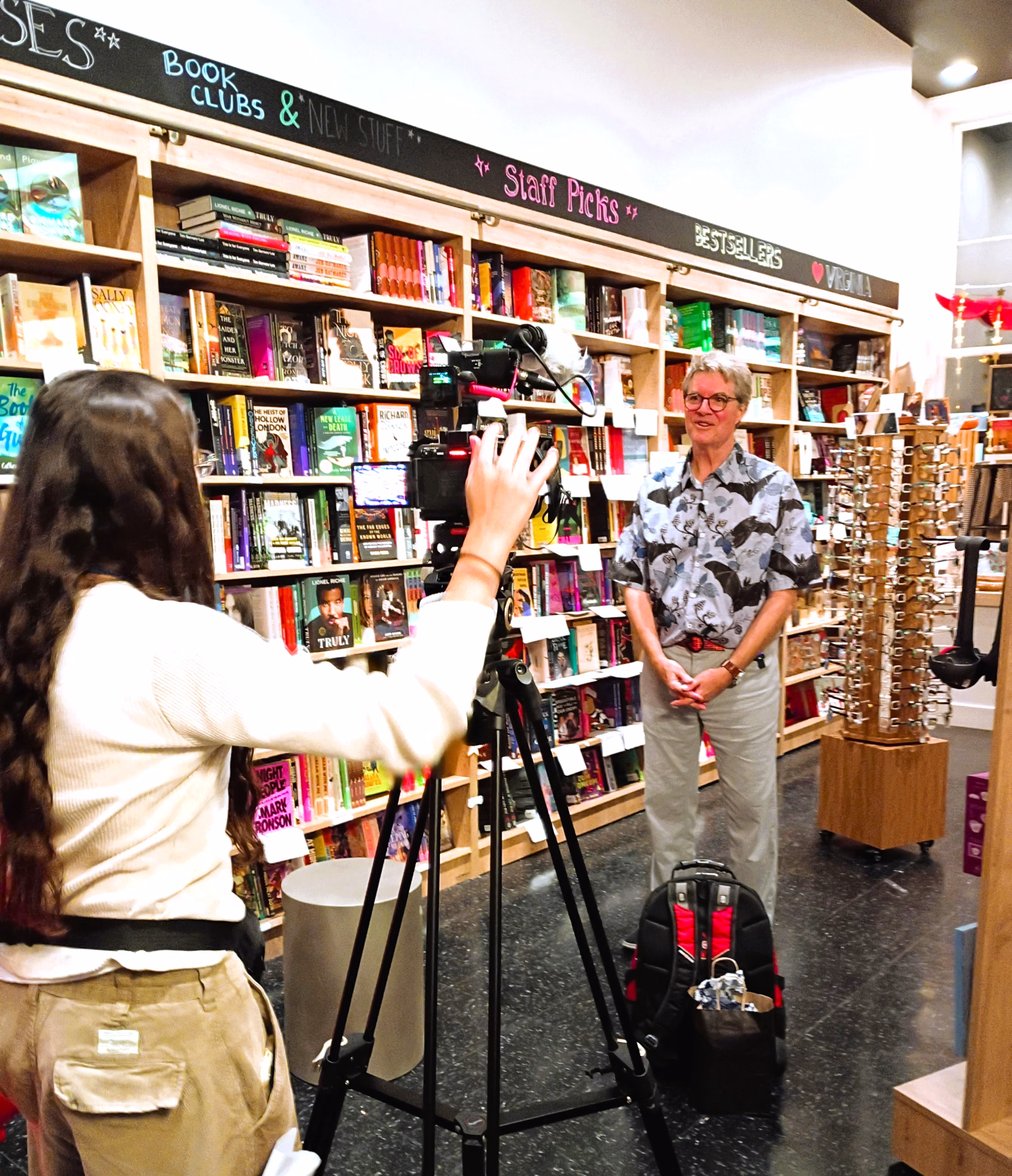 Dacre Stoker on WTVR Ch 6 Richmond