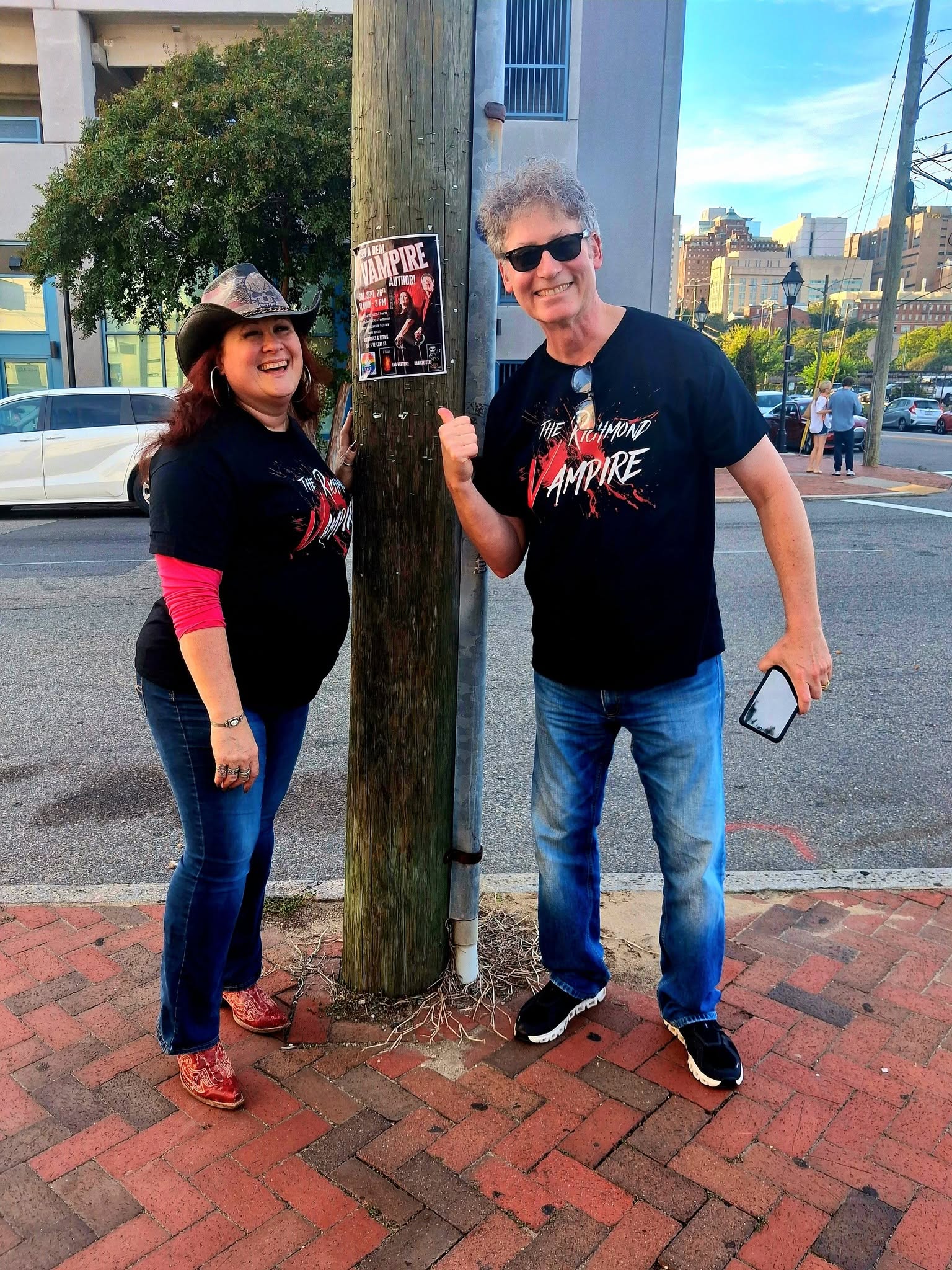 Vamp Chat podcasters Dan & Eva on tour